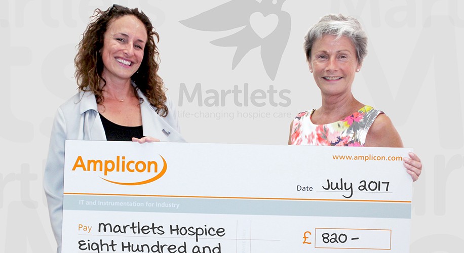 Fundraising events - PR-Martlets-cheque-Amplicon.jpg