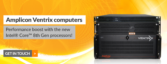 Amplicon Ventrix computers upgraded with 8th Gen processors