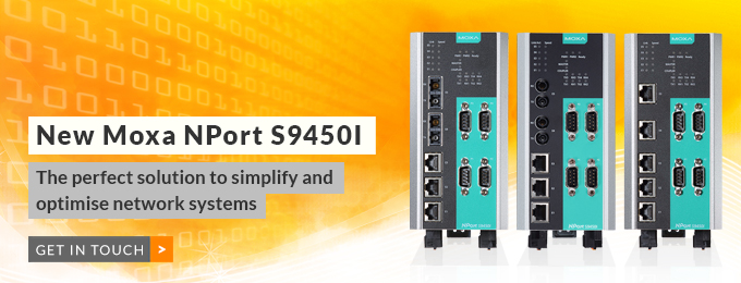 New Moxa NPort S9450I 3-in-1 device server